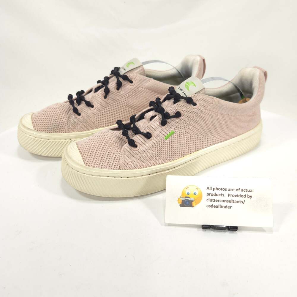 Cariuma Lace Up Sneaker Shoe Womens Size 7.5 Mens Size 6 YW300608R02W Pink